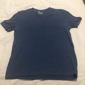 Public Opinion Navy V Neck